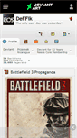 Mobile Screenshot of deffik.deviantart.com