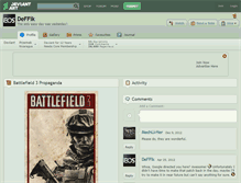 Tablet Screenshot of deffik.deviantart.com