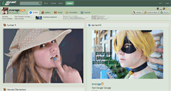Desktop Screenshot of everage.deviantart.com