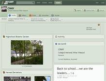 Tablet Screenshot of cnmv.deviantart.com