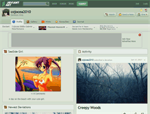 Tablet Screenshot of cojocea2010.deviantart.com