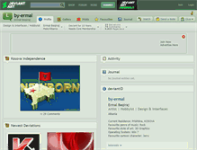 Tablet Screenshot of by-ermal.deviantart.com