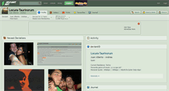 Desktop Screenshot of locura-taurinorum.deviantart.com