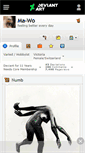 Mobile Screenshot of ma-wo.deviantart.com