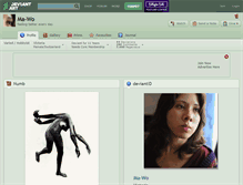 Tablet Screenshot of ma-wo.deviantart.com