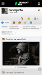 Mobile Screenshot of carlospinto.deviantart.com