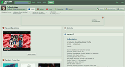 Desktop Screenshot of g-evolution.deviantart.com