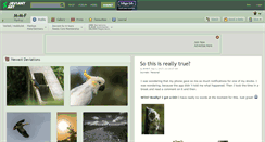 Desktop Screenshot of m-m-f.deviantart.com