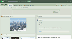 Desktop Screenshot of irland.deviantart.com