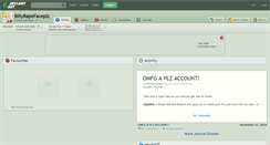 Desktop Screenshot of billyrapefaceplz.deviantart.com