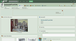 Desktop Screenshot of hardcorenatwymciele.deviantart.com