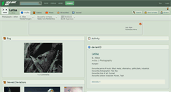 Desktop Screenshot of letisa.deviantart.com