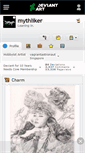 Mobile Screenshot of mythliker.deviantart.com