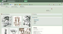 Desktop Screenshot of izumi-hime.deviantart.com