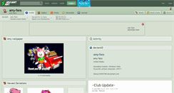 Desktop Screenshot of amy-fans.deviantart.com