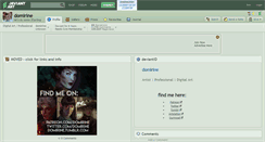 Desktop Screenshot of domirine.deviantart.com