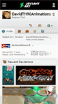 Mobile Screenshot of davidth90animations.deviantart.com