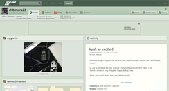 Desktop Screenshot of chibimona23.deviantart.com