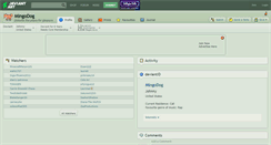 Desktop Screenshot of mingodog.deviantart.com