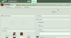 Desktop Screenshot of mrmanofyo.deviantart.com