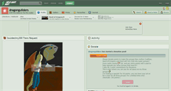 Desktop Screenshot of dragonguilders.deviantart.com