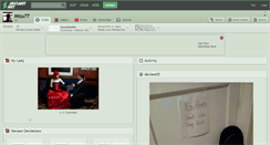 Desktop Screenshot of mizu77.deviantart.com