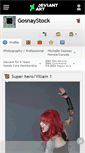 Mobile Screenshot of gosnaystock.deviantart.com