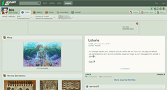 Desktop Screenshot of bc6.deviantart.com