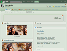 Tablet Screenshot of days-go-by.deviantart.com