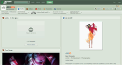 Desktop Screenshot of d2l2.deviantart.com