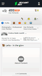 Mobile Screenshot of d2l2.deviantart.com