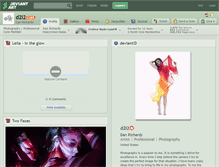 Tablet Screenshot of d2l2.deviantart.com