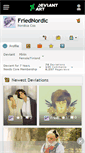 Mobile Screenshot of friednordic.deviantart.com