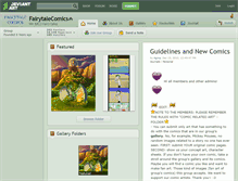 Tablet Screenshot of fairytalecomics.deviantart.com