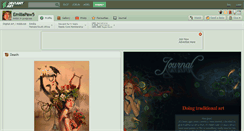 Desktop Screenshot of emiliapaw5.deviantart.com