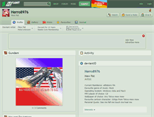 Tablet Screenshot of herro8976.deviantart.com