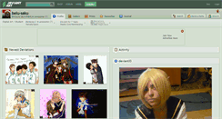 Desktop Screenshot of belu-saku.deviantart.com