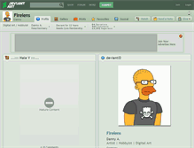 Tablet Screenshot of firelens.deviantart.com