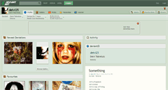 Desktop Screenshot of deivi25.deviantart.com