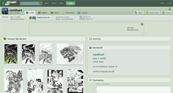 Desktop Screenshot of csmithart.deviantart.com