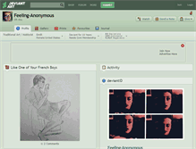 Tablet Screenshot of feeling-anonymous.deviantart.com