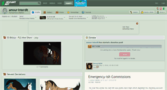 Desktop Screenshot of amour-interdit.deviantart.com