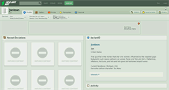 Desktop Screenshot of jontoon.deviantart.com