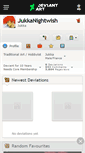 Mobile Screenshot of jukkanightwish.deviantart.com