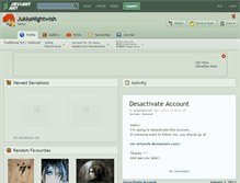Tablet Screenshot of jukkanightwish.deviantart.com