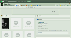 Desktop Screenshot of chelseyrose.deviantart.com