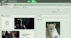 Desktop Screenshot of akmars.deviantart.com
