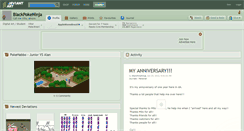 Desktop Screenshot of blackpokeninja.deviantart.com