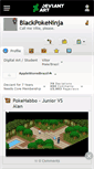 Mobile Screenshot of blackpokeninja.deviantart.com