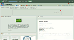 Desktop Screenshot of ls-strawberry.deviantart.com